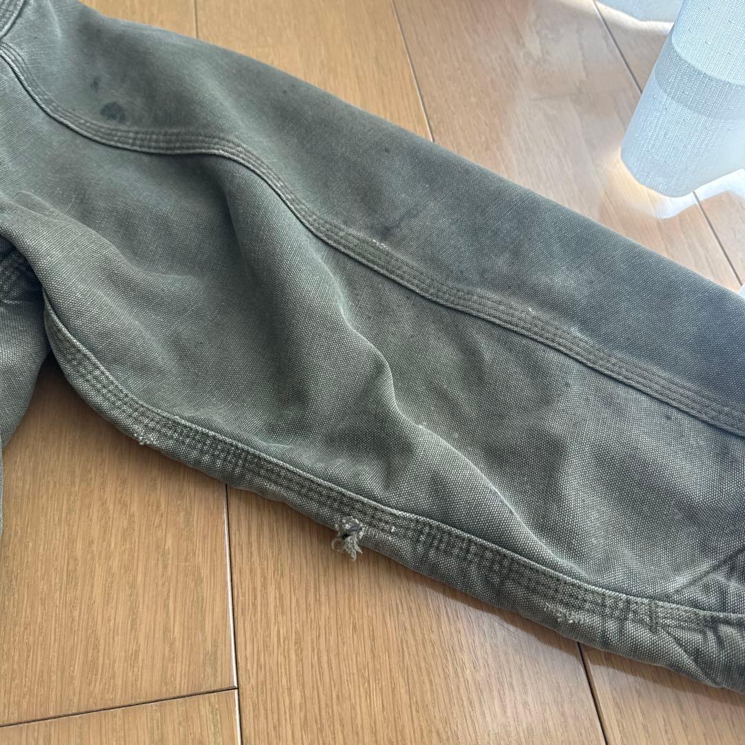 Carhartt デトロイトジャケット モスグリーン色