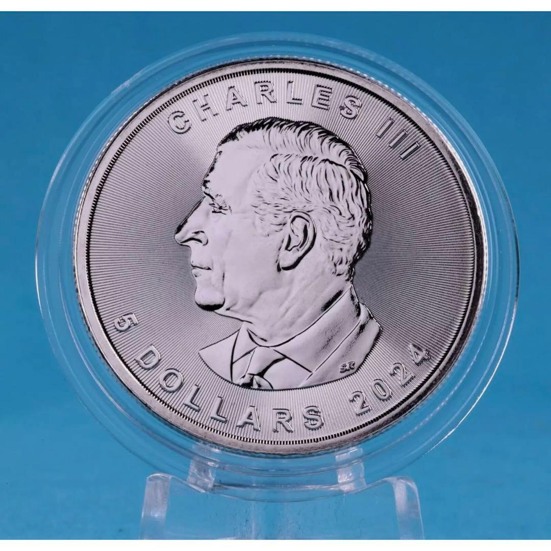 【世界100枚限定！】メイプルリーフ 銀貨 カラー クォッカワラビー 1オンス