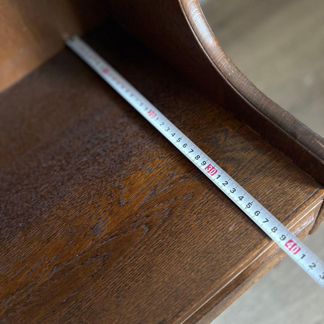 ヴィンテージ　ベッドサイド　ミニラック　オーク　無垢材