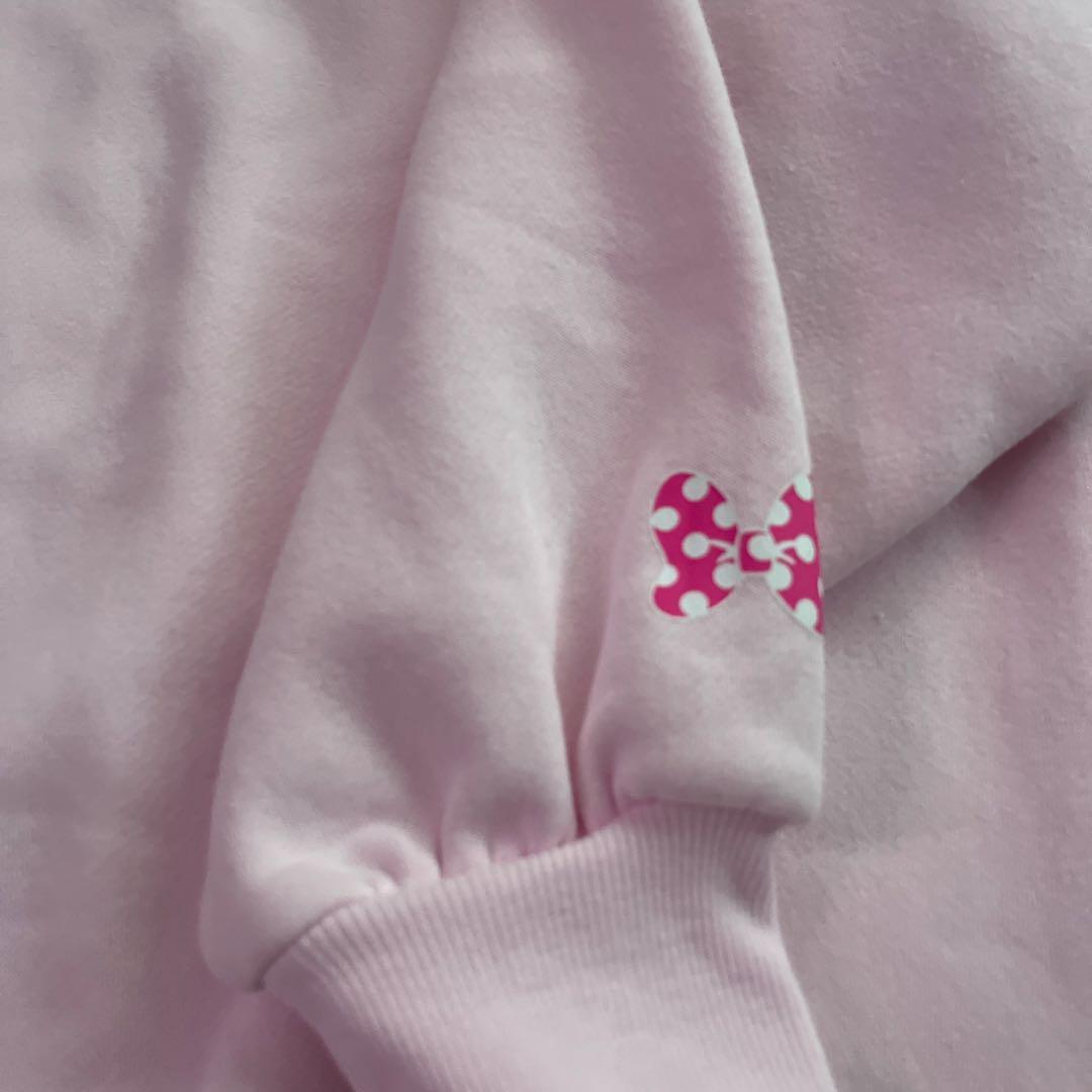 新品ミニー・パルパルーザ・トレーナーM〜L カチューシャ　 チョコレートバック