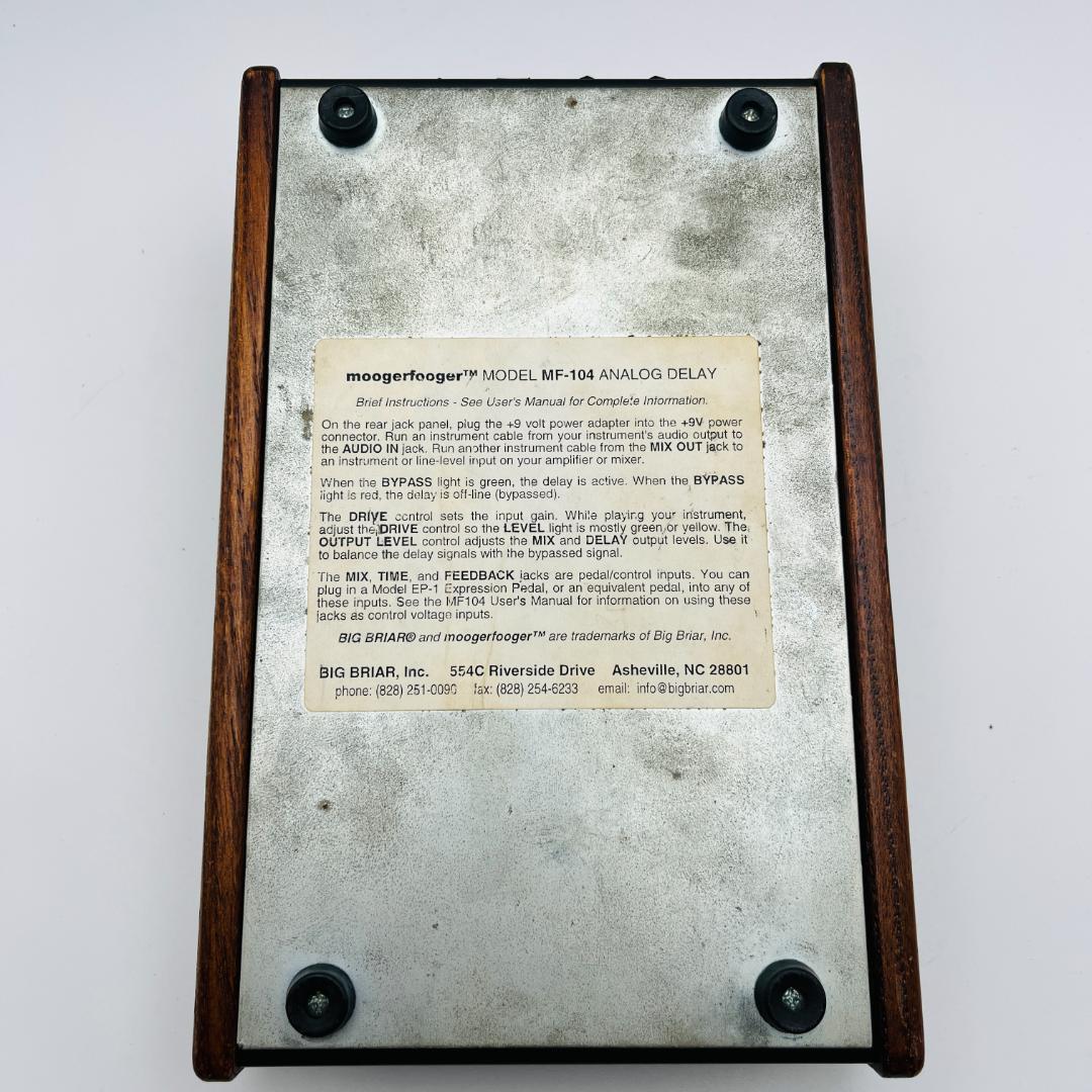 Moog Moogerfooger MF-104 初期モデル 1000台限定
