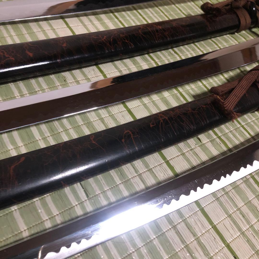 模造刀　模擬刀　武士　侍　伝統工芸品　剣　ソード　太刀　鞘　鍔　大衆演劇　3本
