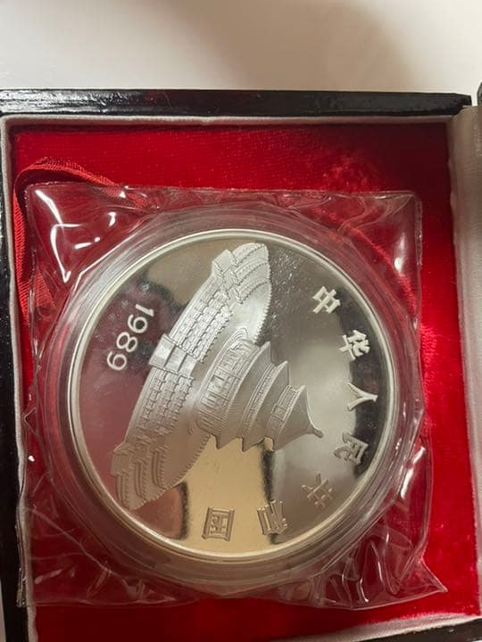 中国パンダ銀貨 100元