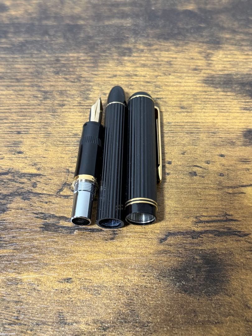 1980年製　初代　ジャスタス　14金　ゴールド　万年筆　パイロット　嵌合式　M