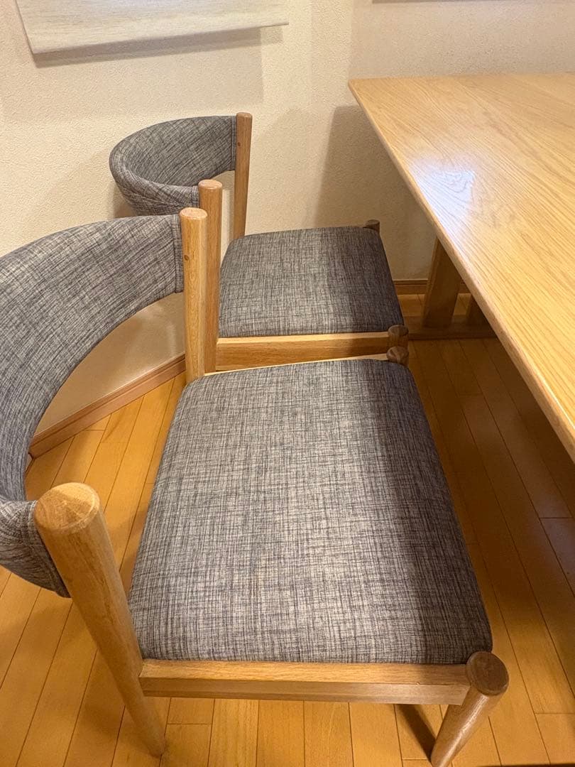 ①【直接取引】LOWYA ダイニングセット テーブル チェア ベンチ 北欧風