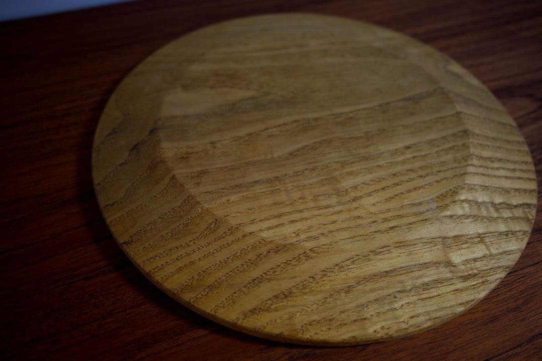 値下げ【新品】富井貴志 栗リム皿 パン皿 27cm②