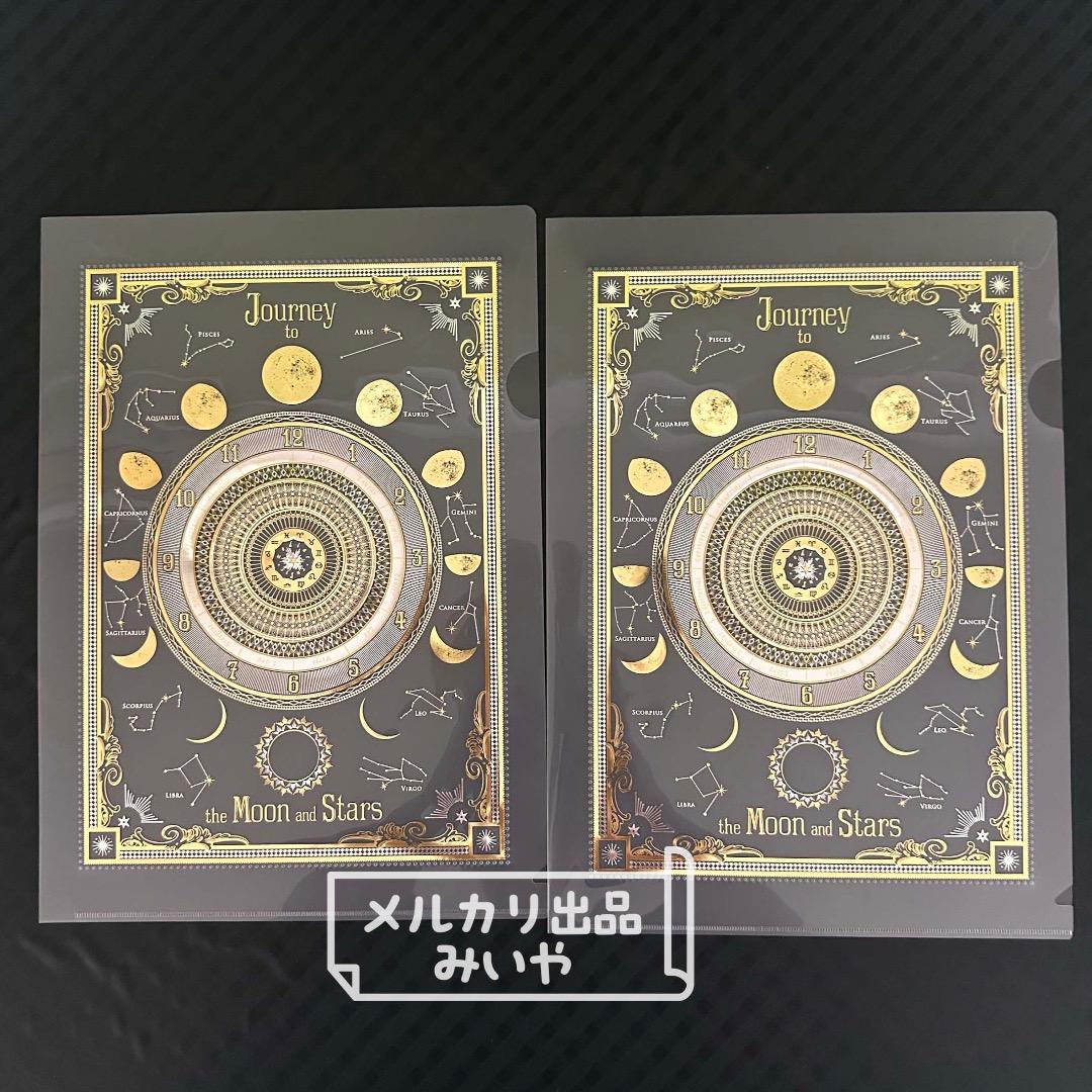 コスモテック 箔押しクリアファイル＋レター用紙他セット☆