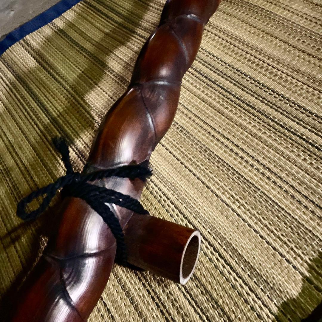 茶道具 亀甲竹 結界 炉屏 煎茶 煤竹