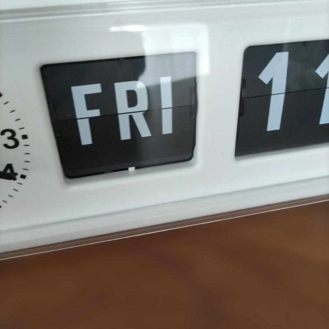 Twenko アナログ置時計 ホワイト