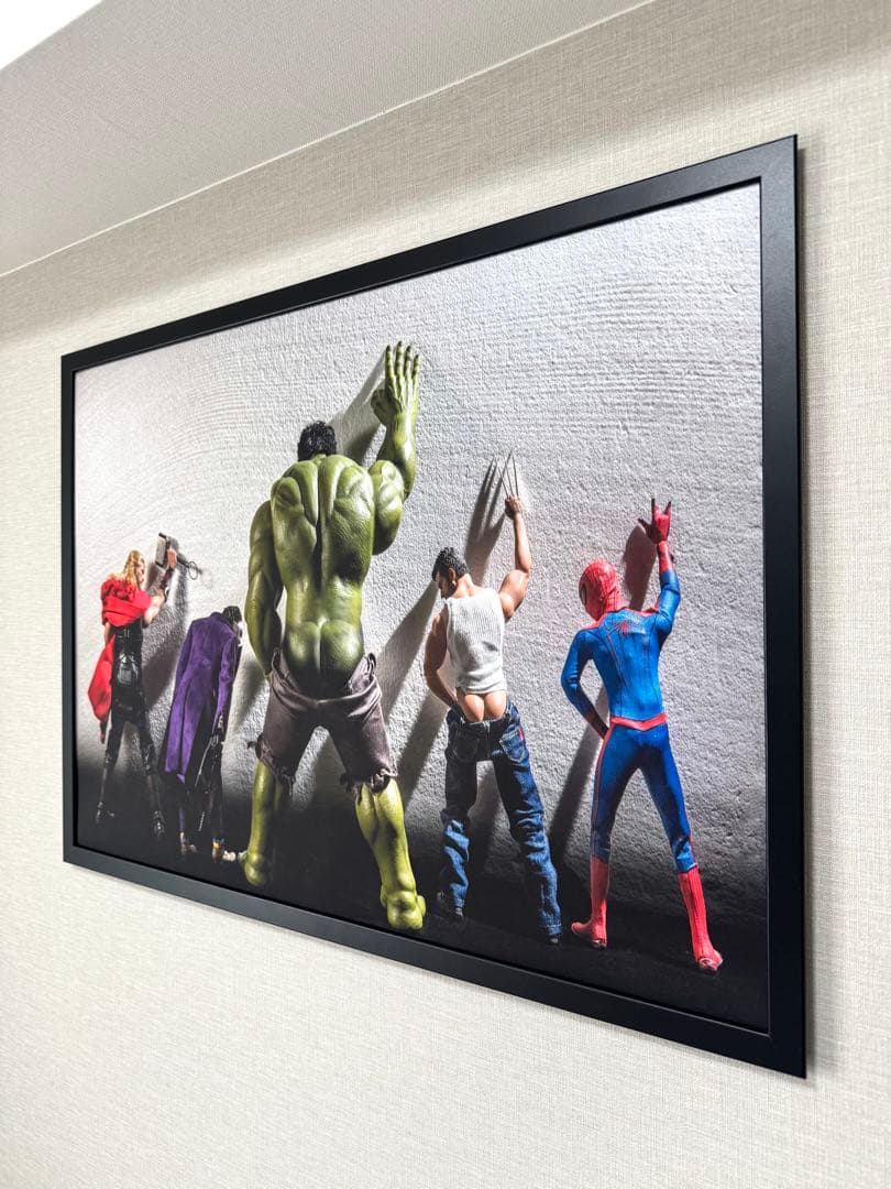 No.277フレーム付きキャンバスアート　アベンジャーズ　アイアンマン