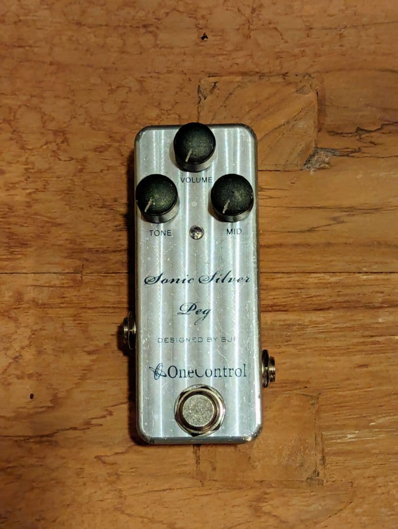ベース One Control Sonic Silver Peg