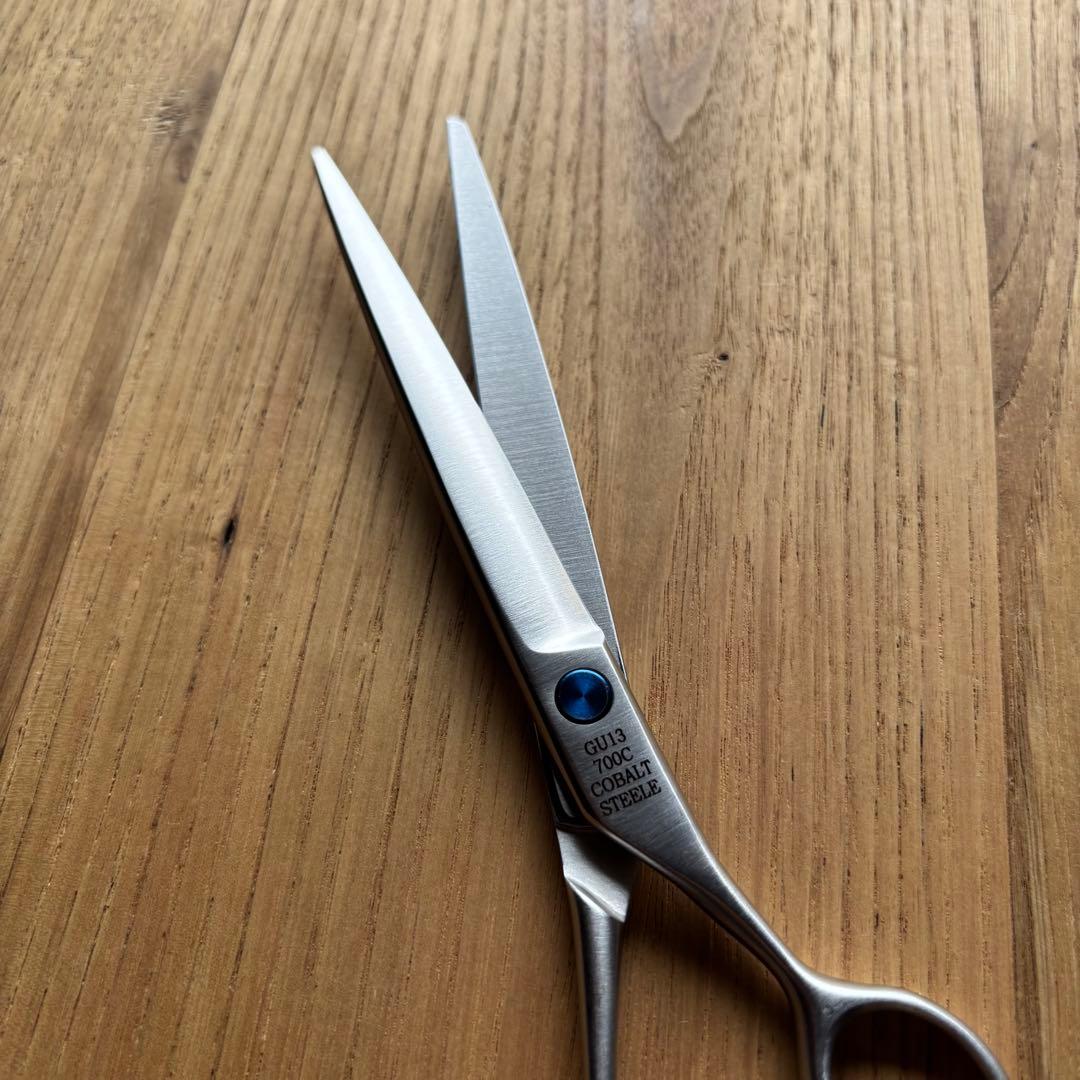 TAA 仕上げハマグリ 7インチGU13 ストレートシザー コバルト鋼