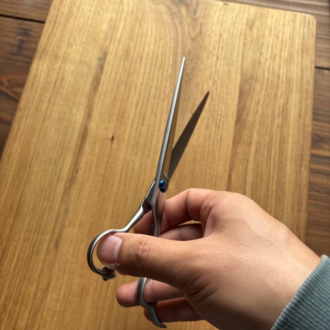 TAA 仕上げハマグリ 7インチGU13 ストレートシザー コバルト鋼