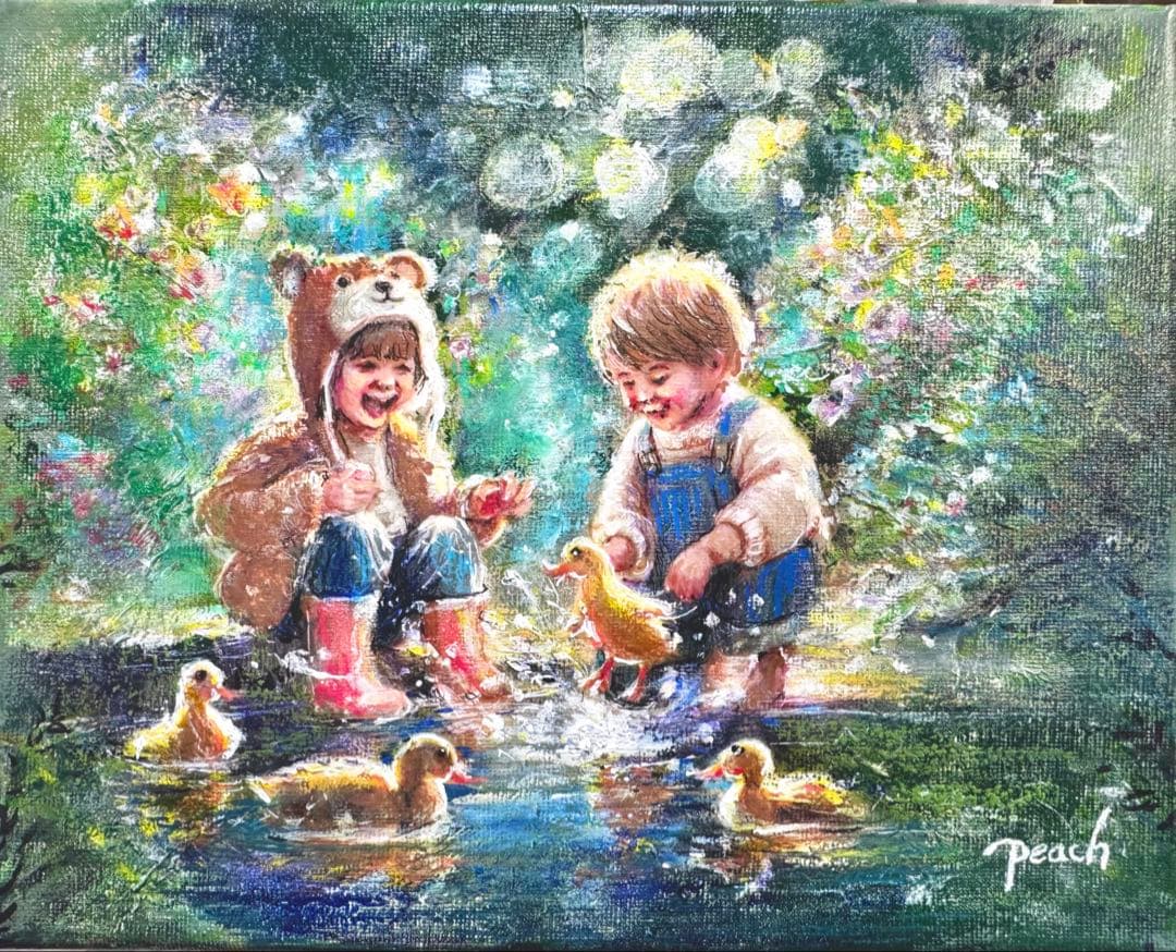 びっくりダッグ！　　絵画原画