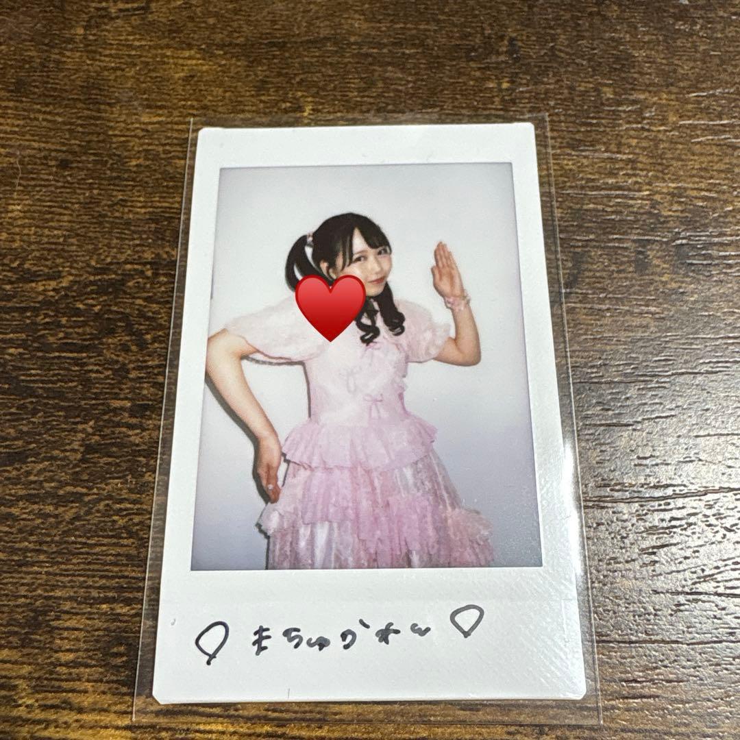 FRUITS ZIPPER 松本かれん チェキ 直筆サイン入り TFT衣装