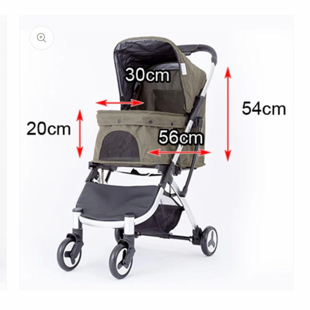 ピッコロカーネ　ベーネ　グレー　ペットカート