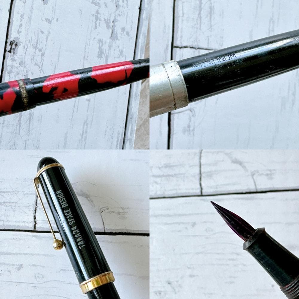 RK14　PARKER　PLATINUM等　当時物　希少ペン　大量まとめセット