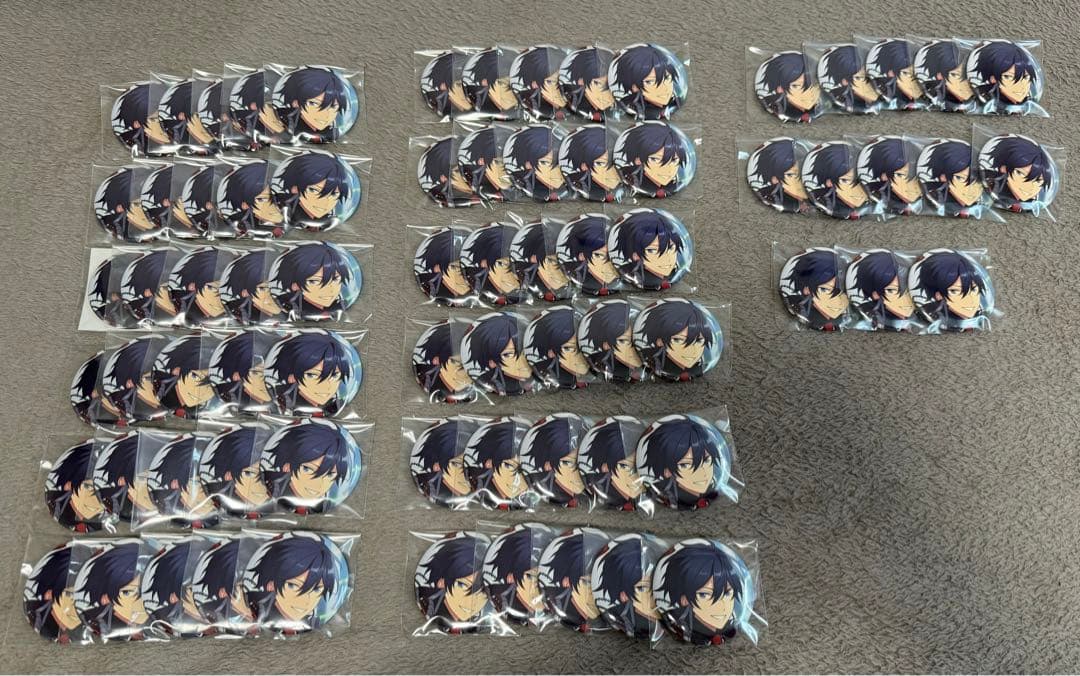 氷鷹北斗 缶バッジ