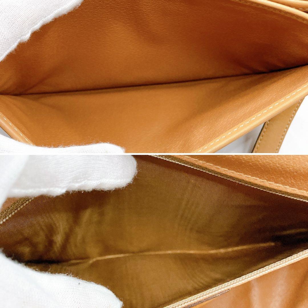 CELINE✨セリーヌ　ショルダーバッグ　マカダム　総柄　ヴィンテージ　ブラウン