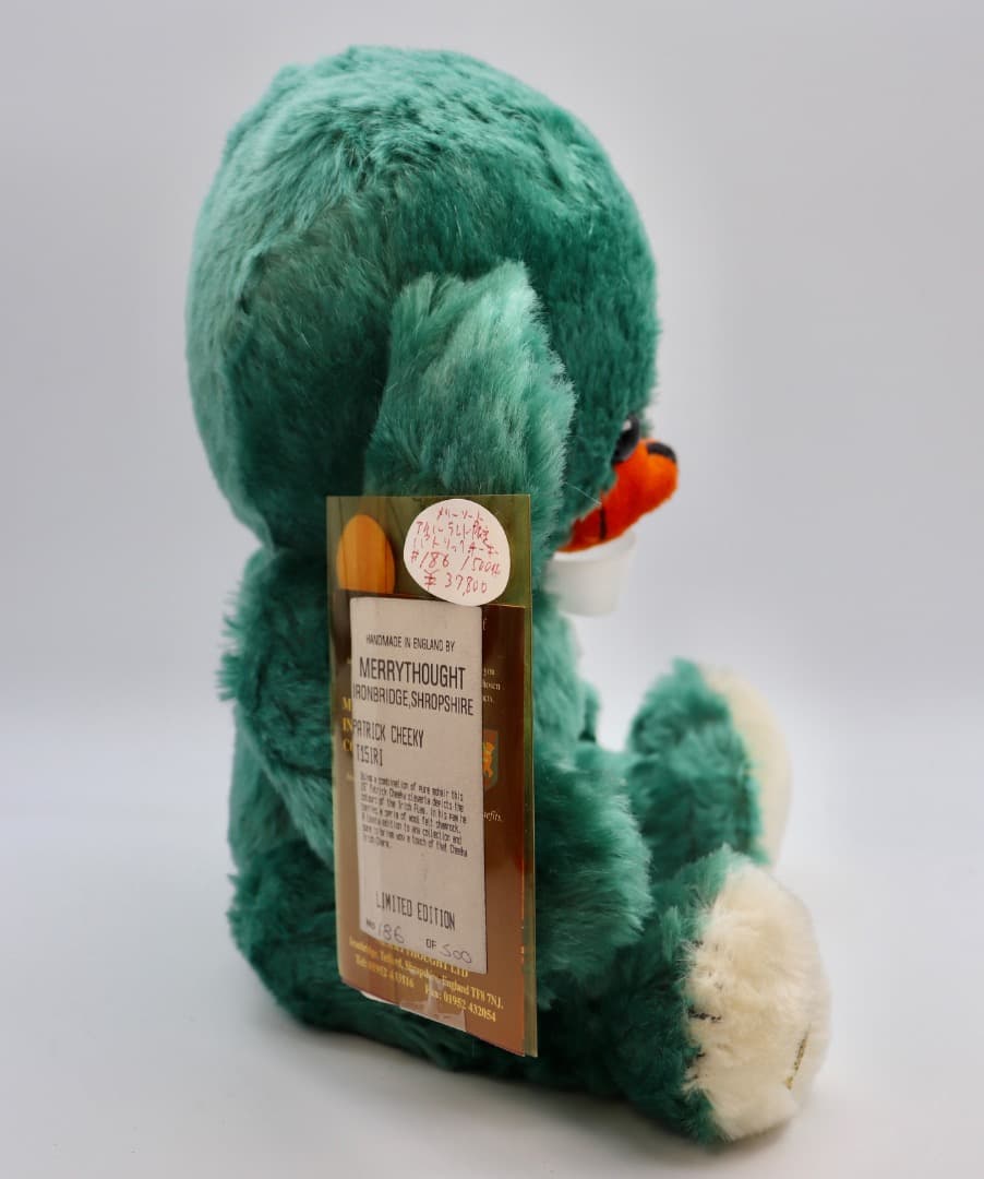 緑色パトリック・チーキー アイルランド500体限定品 約36cm