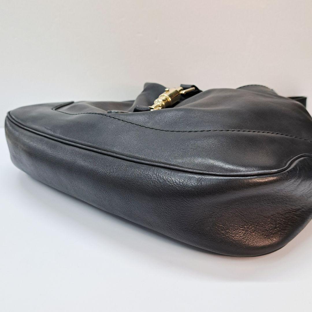 GUCCI ワンショルダー ニュージャッキー レザー ブラック