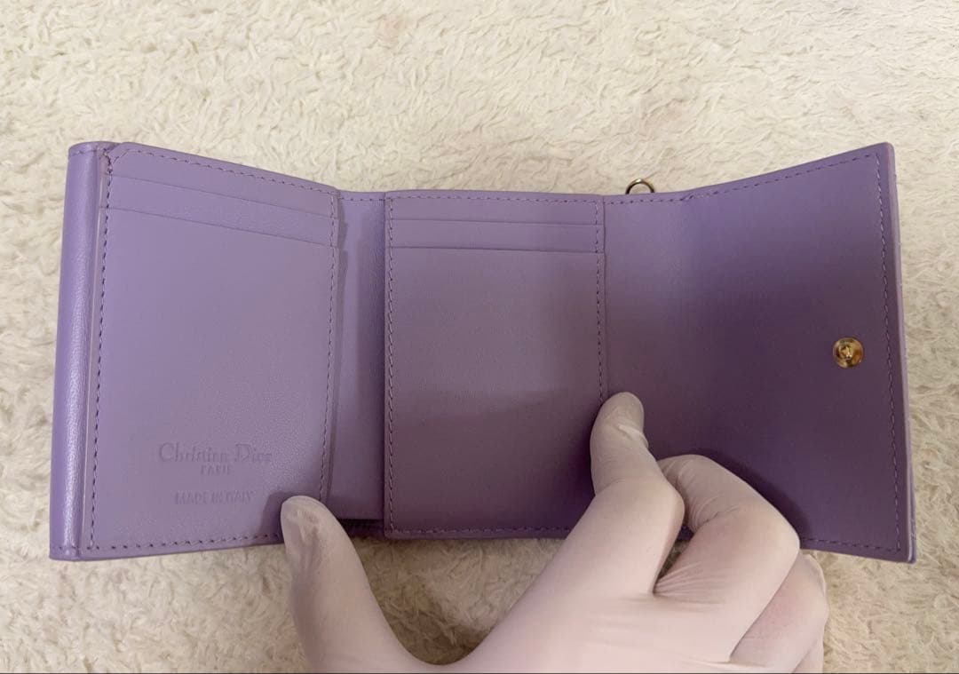 Christian Dior ウォレット　日本限定　ライラック
