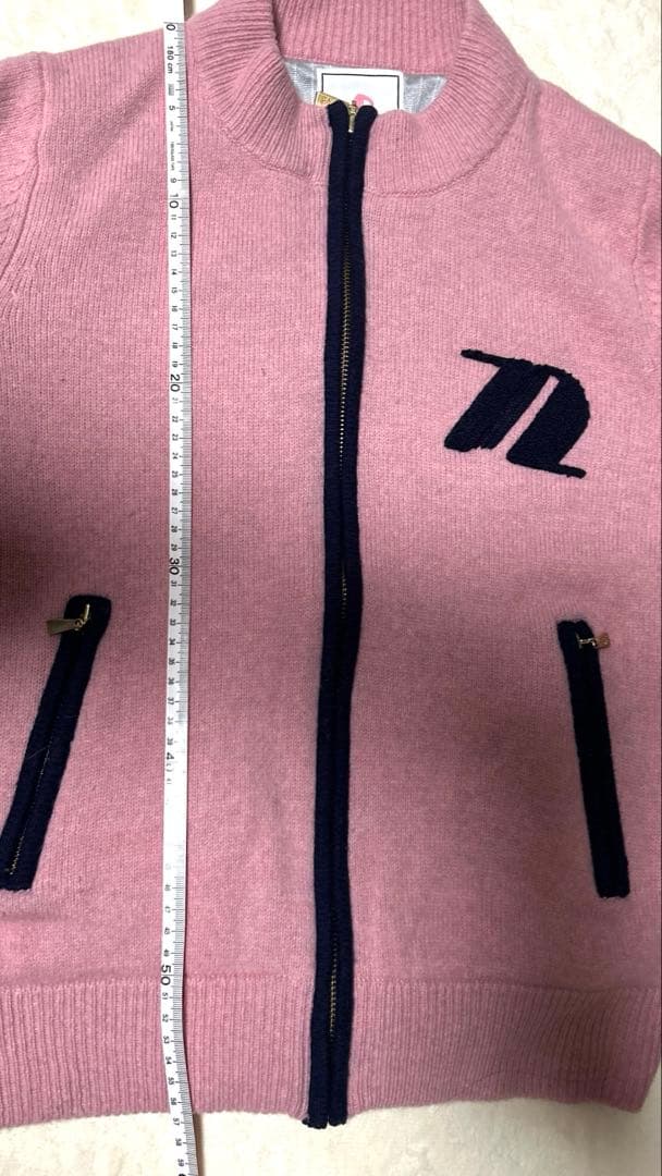 た*ん様 JUN&ROPE'（ジュンアンドロペ）のピンクニットジャケット