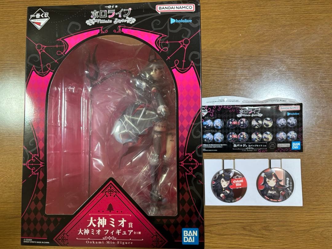 一番くじ ホロライブ ～Villain Style～ 大神ミオ　フィギュア