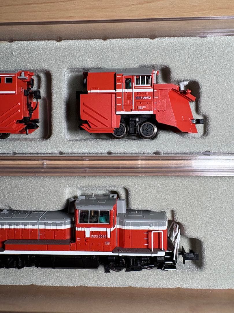 マイクロエース　DE15-2053 単線用ラッセル　3両セット