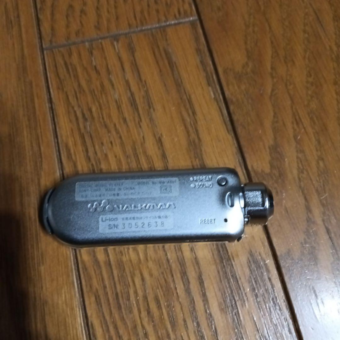 【希少品】SONY オーディオプレーヤー NW-A607 青　 通電確認済