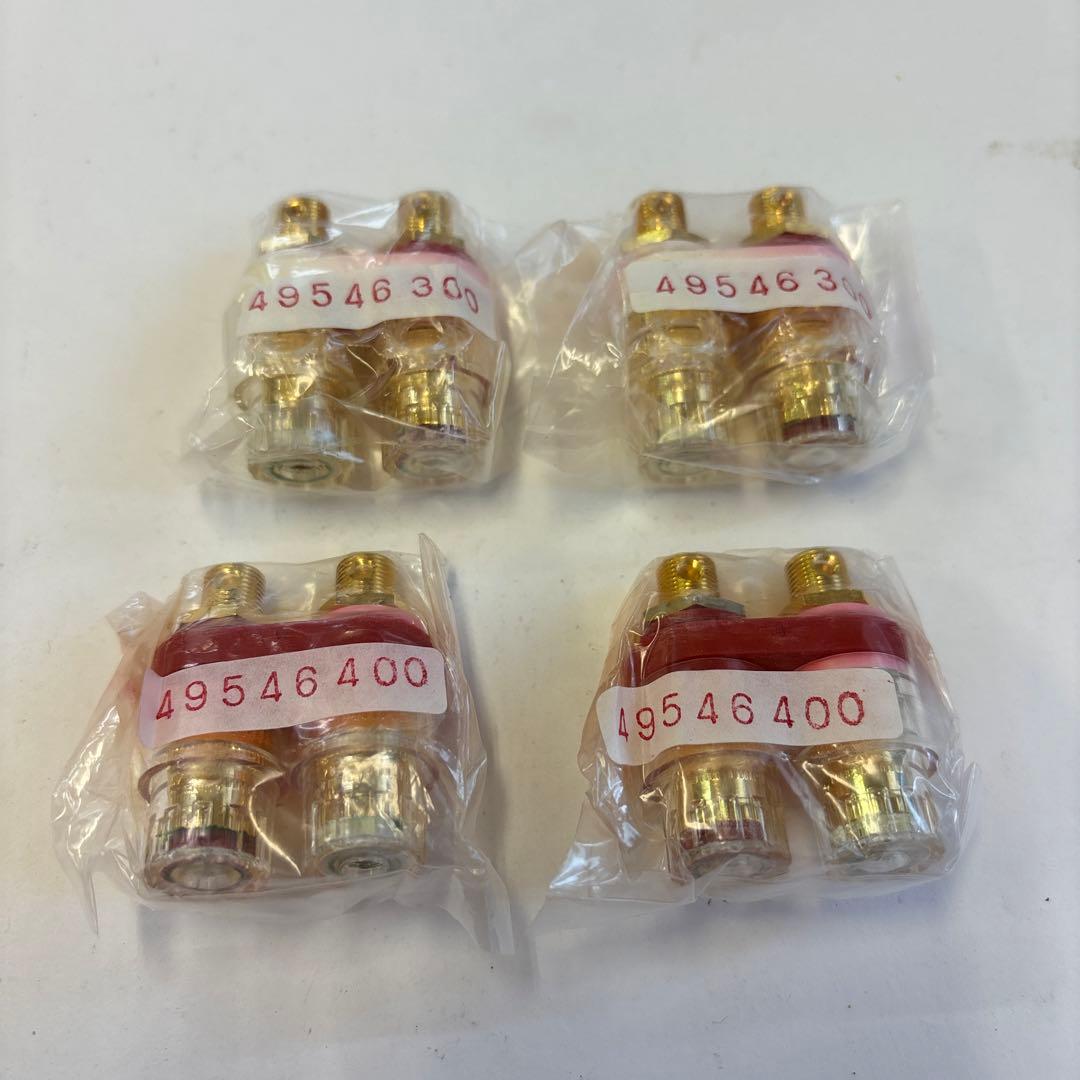 新品未使用【SPターミナル】2P RED B-2302 4セット