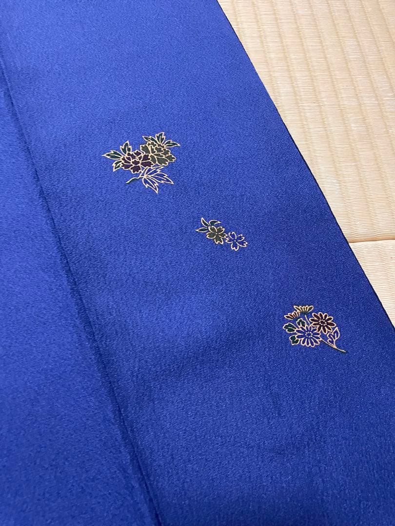 藍染 作家物 本草木染 色無地 紋なし