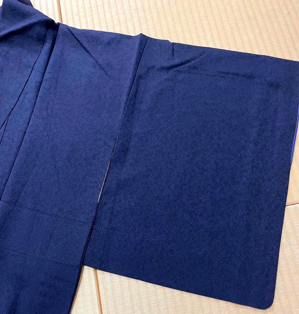 藍染 作家物 本草木染 色無地 紋なし