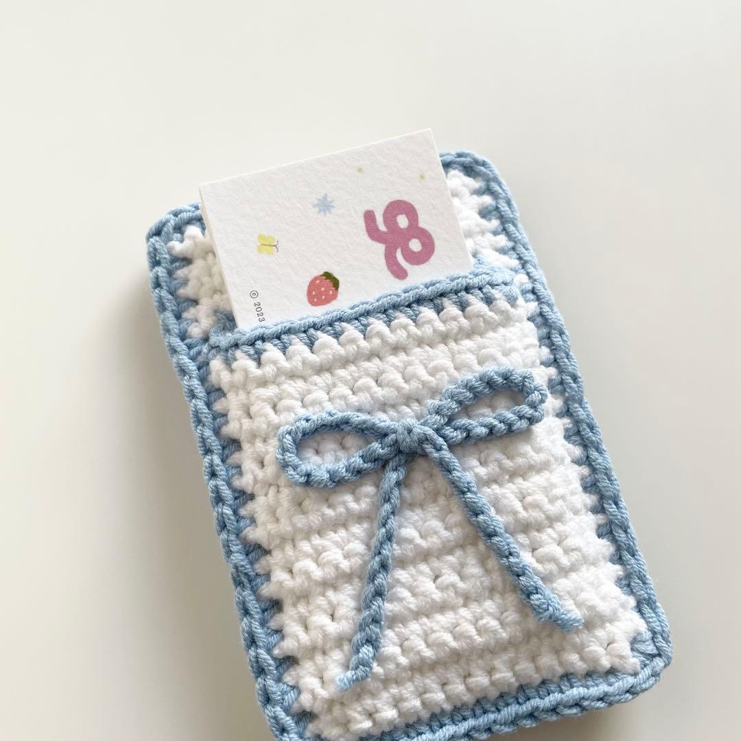 早い者勝　韓国　バインダー　貯金　リフィル　スクラッチカード　カードケース　毛糸