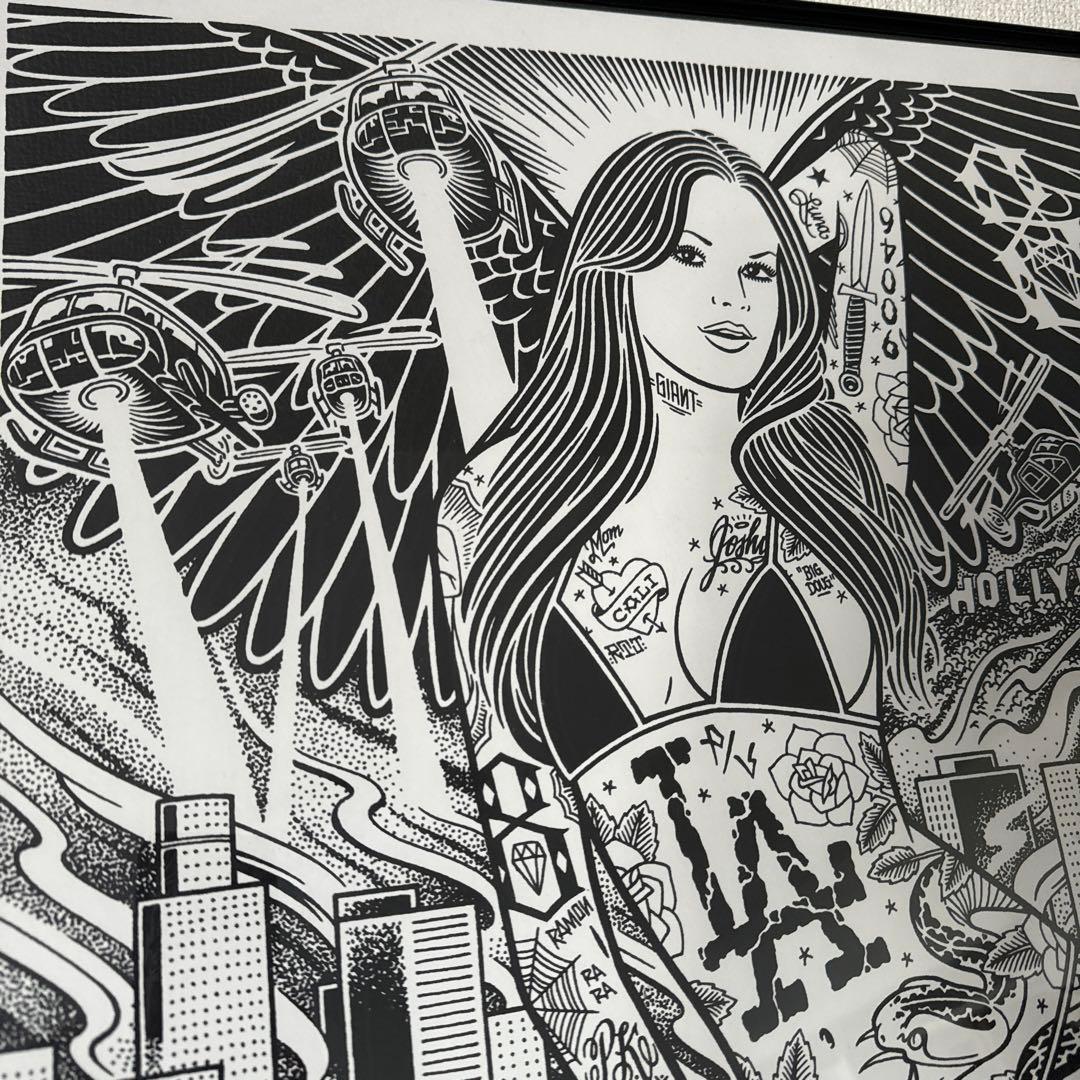 REBEL8 MIKEGIANT TATOO ART グラフティー額入りポスター