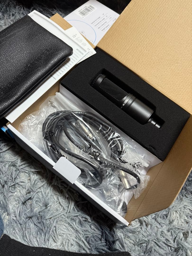 audio-technica AT2020 コンデンサーマイク　その他