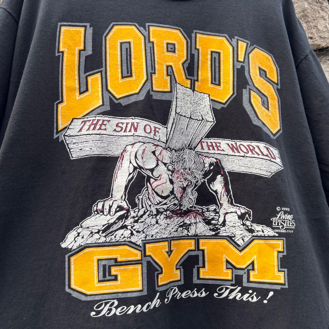 【90s】 LORDS GYM ローズジム vintage tシャツ XL