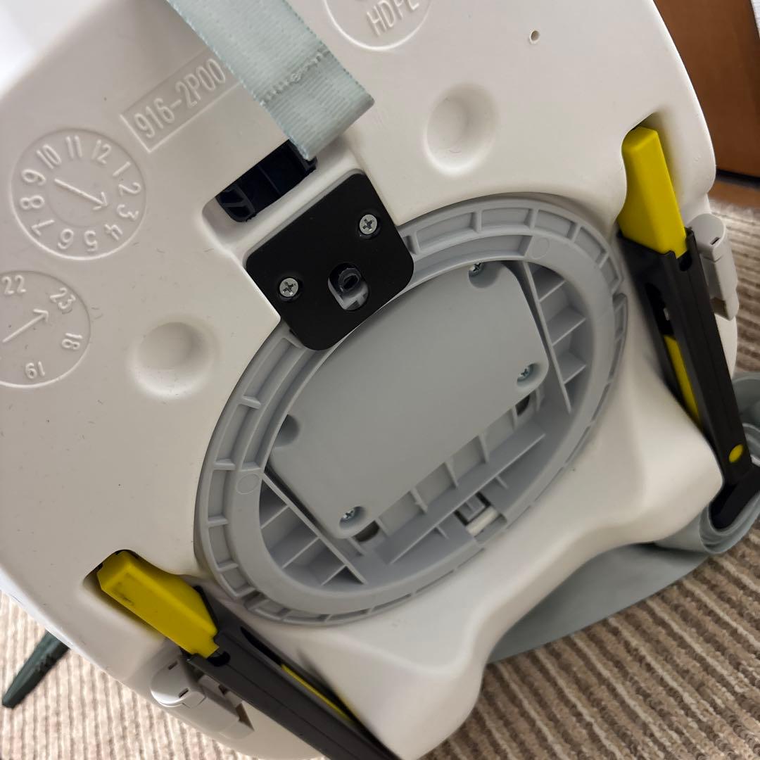 LETTAS(レッタス) チャイルドシート ブルー　ネイビー　回転式