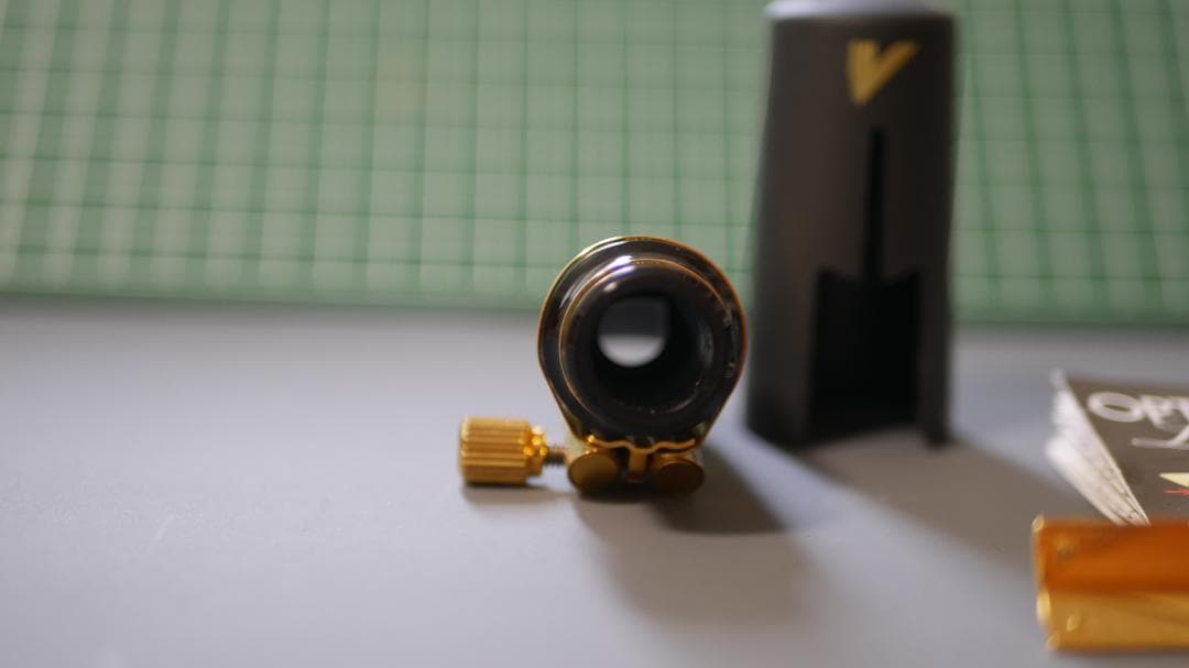 ソプラノサックス用マウスピース　ヴァンドレンV16 【S6】とリガチャーのセット