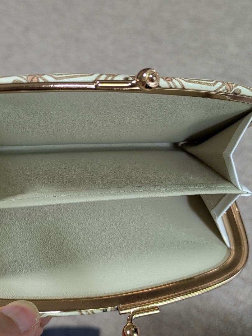 文庫屋大関　天溝がま口　（蜀江）