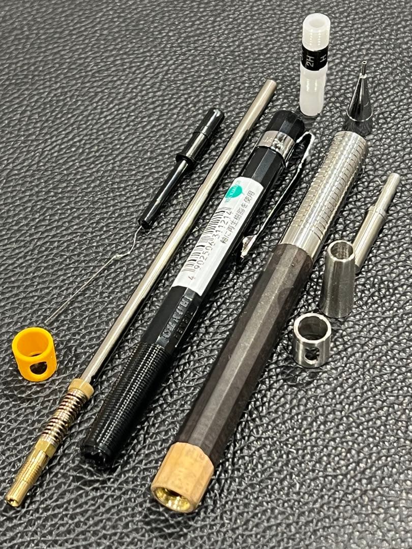 いぇい　pg5+アフリカンブラックウッド12角軸+オプションフルステンレス