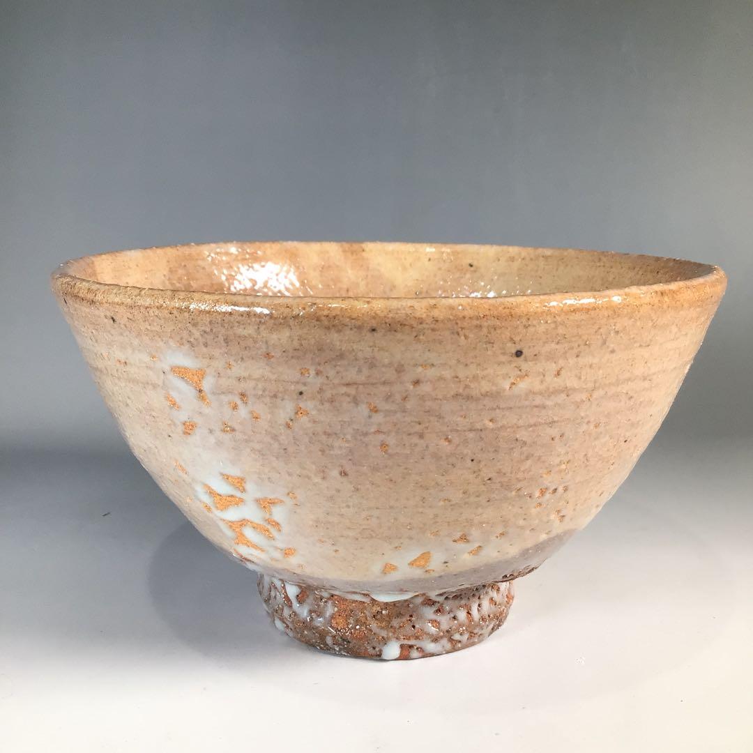 Ｎ４７１　茶碗　『萩焼』『中村龍和造』『大徳寺　小林太玄　箱書』　共箱　茶道具