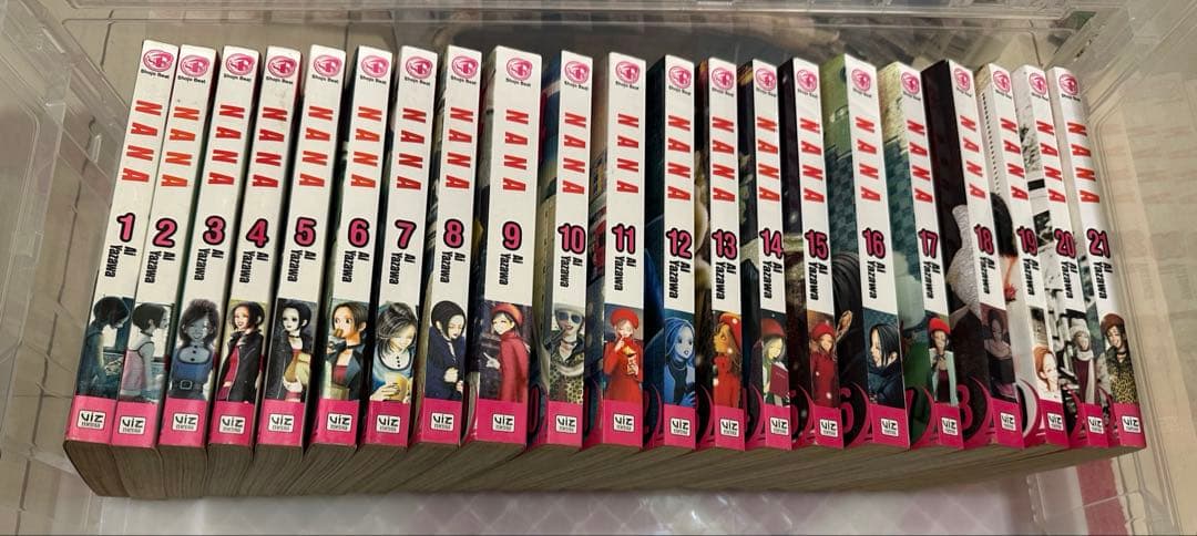 【英語版】NANA全巻 セット矢沢あい 1~21巻 洋書 りぼん 漫画