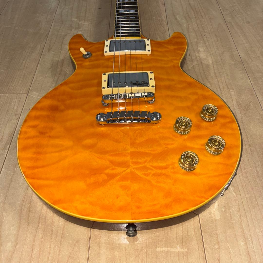 超希少　アイバニーズ　レスポールダブルカッタウェイタイプ　メンテ済み