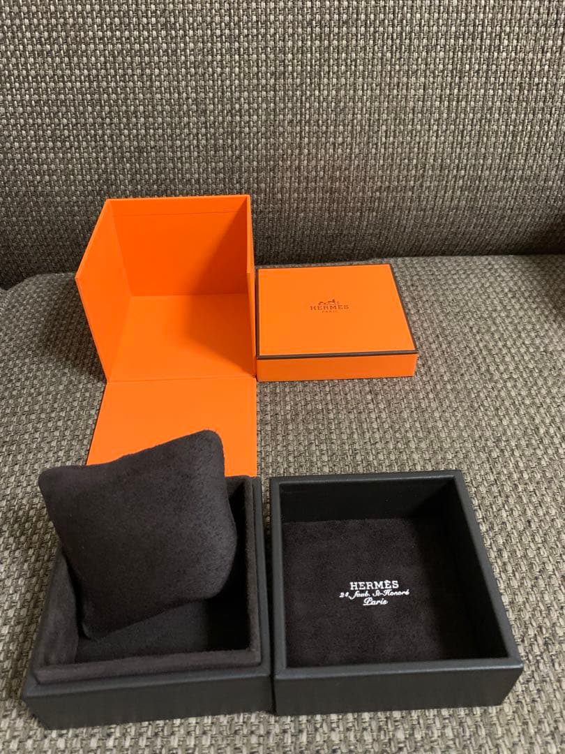 正規品　美品エルメス　アクセサリーネックレスなど　空箱ケース3セット