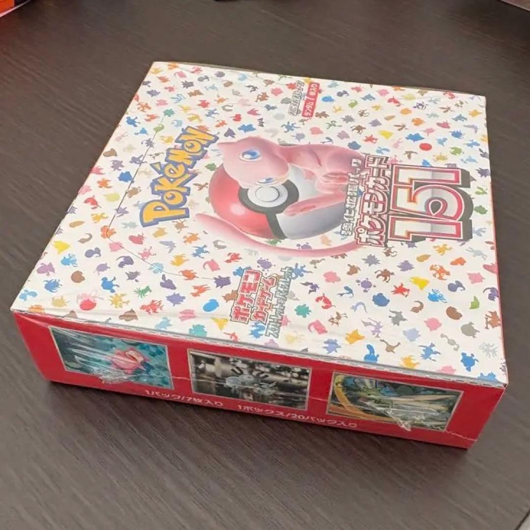 ポケモンカード151 シュリンク付き1BOX