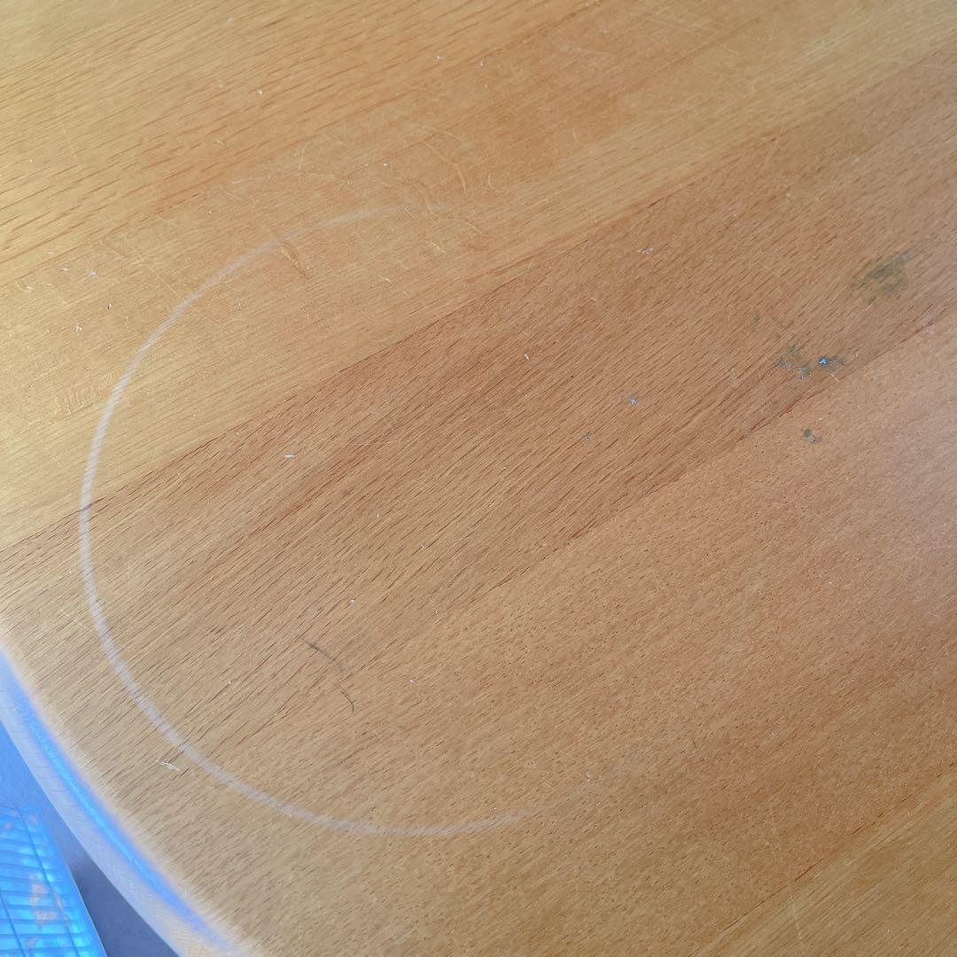 ダイニングテーブルのみ！　飛騨産業　豆型