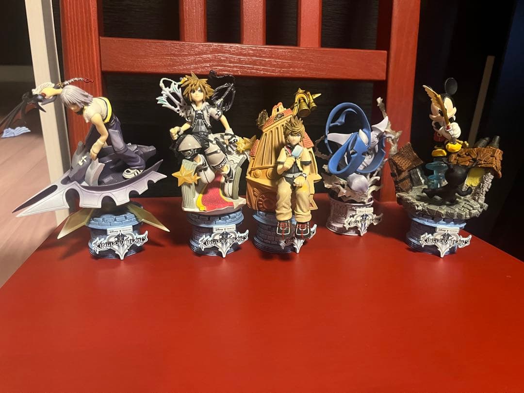 希少！キングダムハーツII フォーメーションアーツ　フィギュア　セミコンプリート