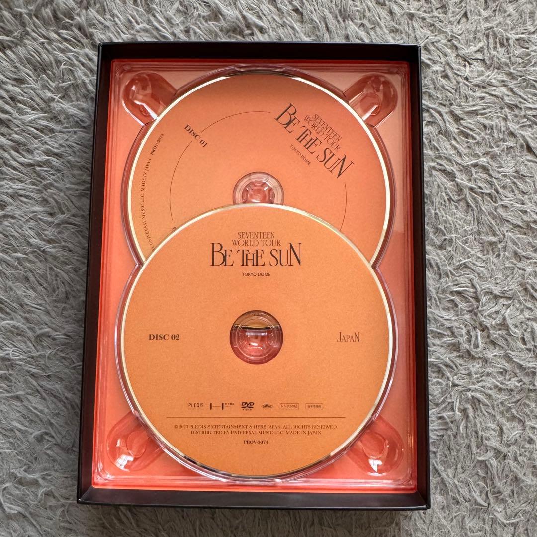 ミュージック SEVENTEEN BE THE SUN japan DVD