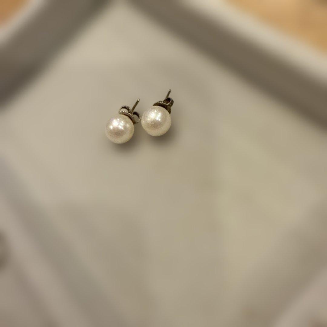 ティファニーパールピアス